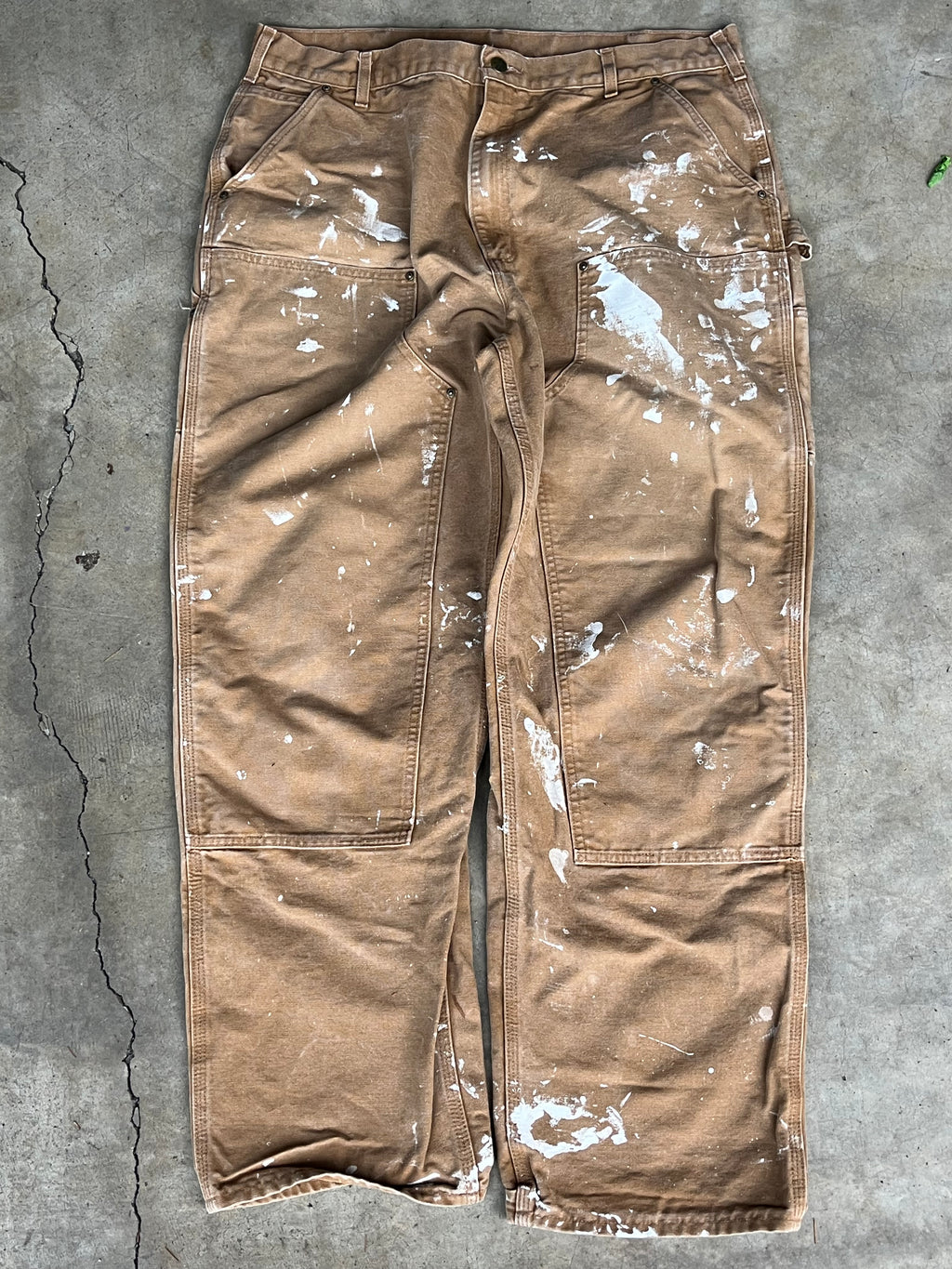 Carhartt Double-knee paint splatter ~ 40x34