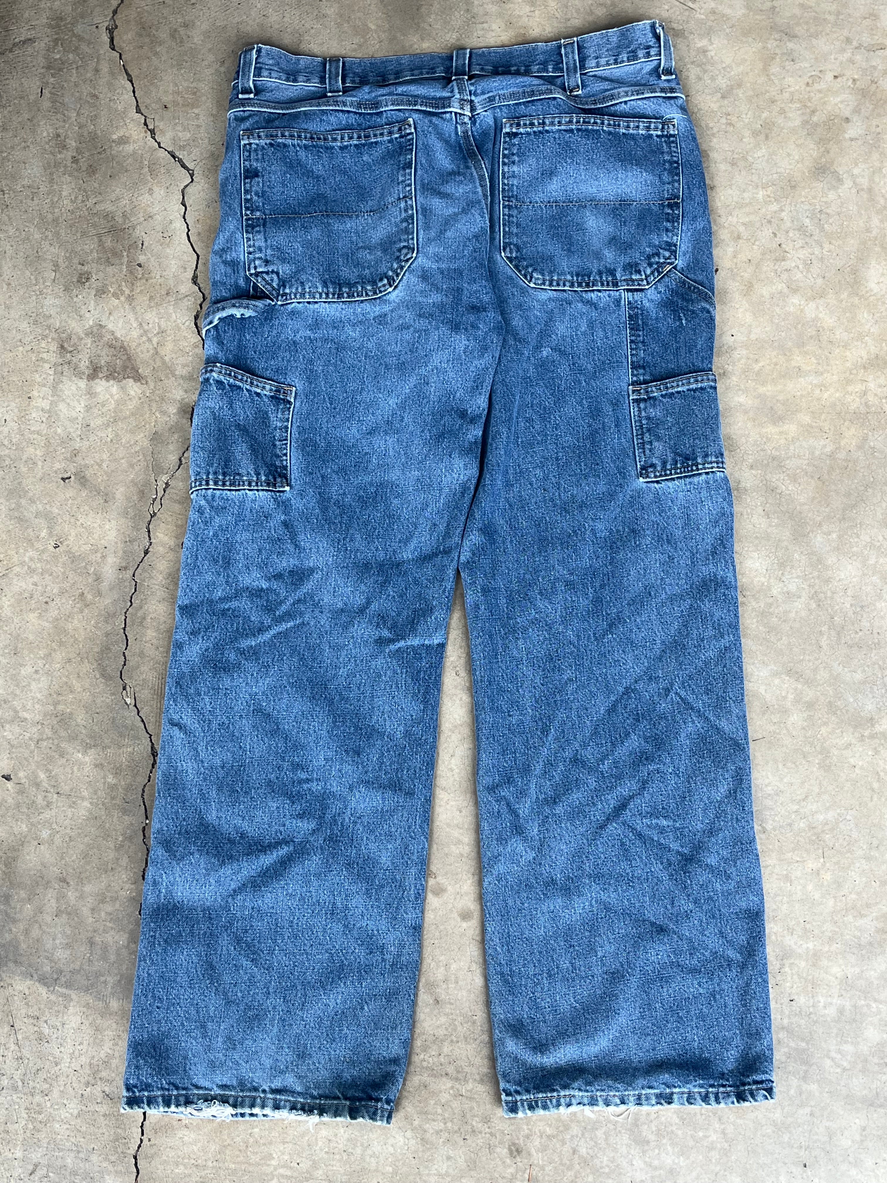 Faded Glory Denim carpenter pants 35x32