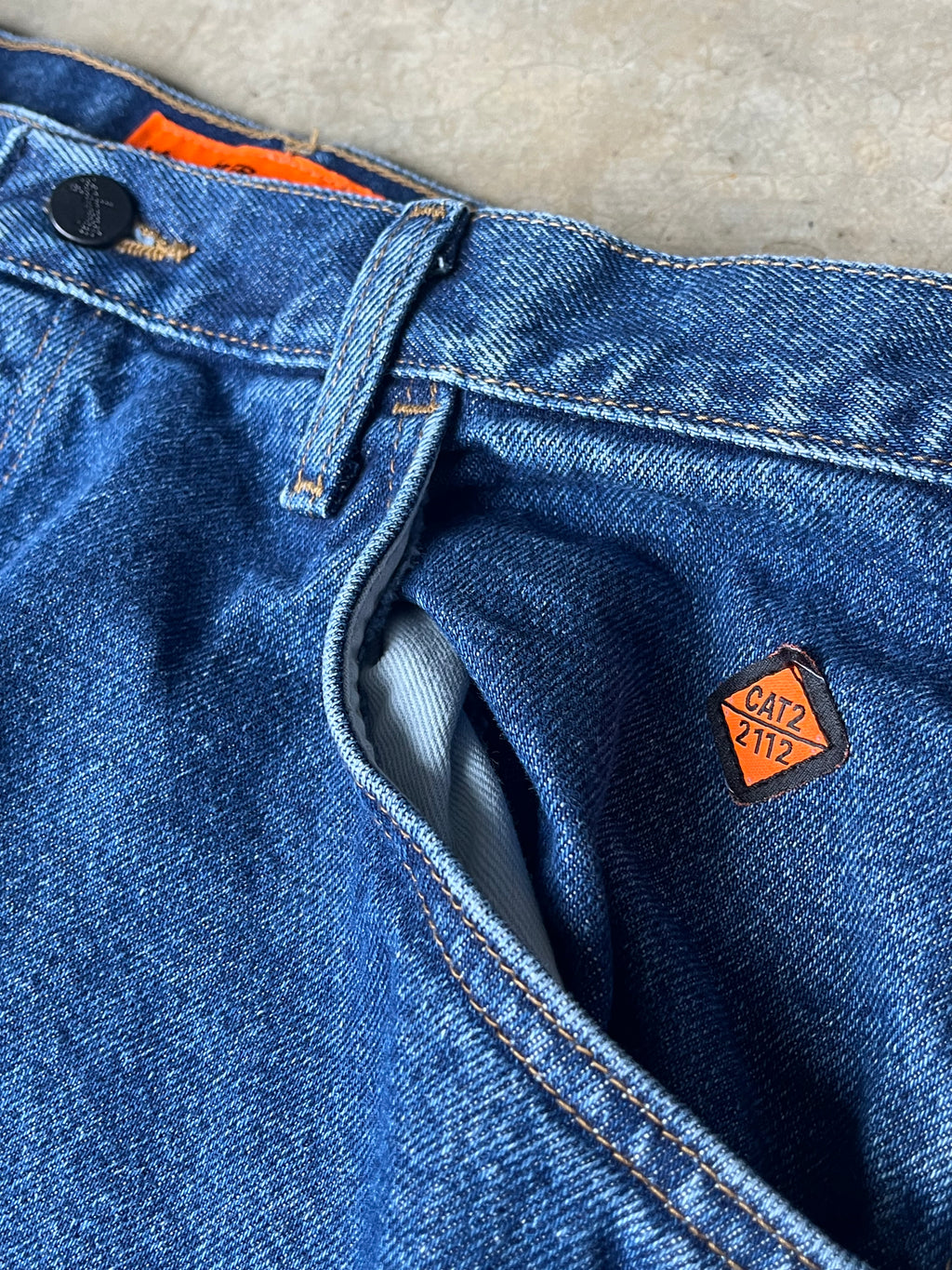 Wrangler FR Cat 2 Carpenter Jeans -38x32