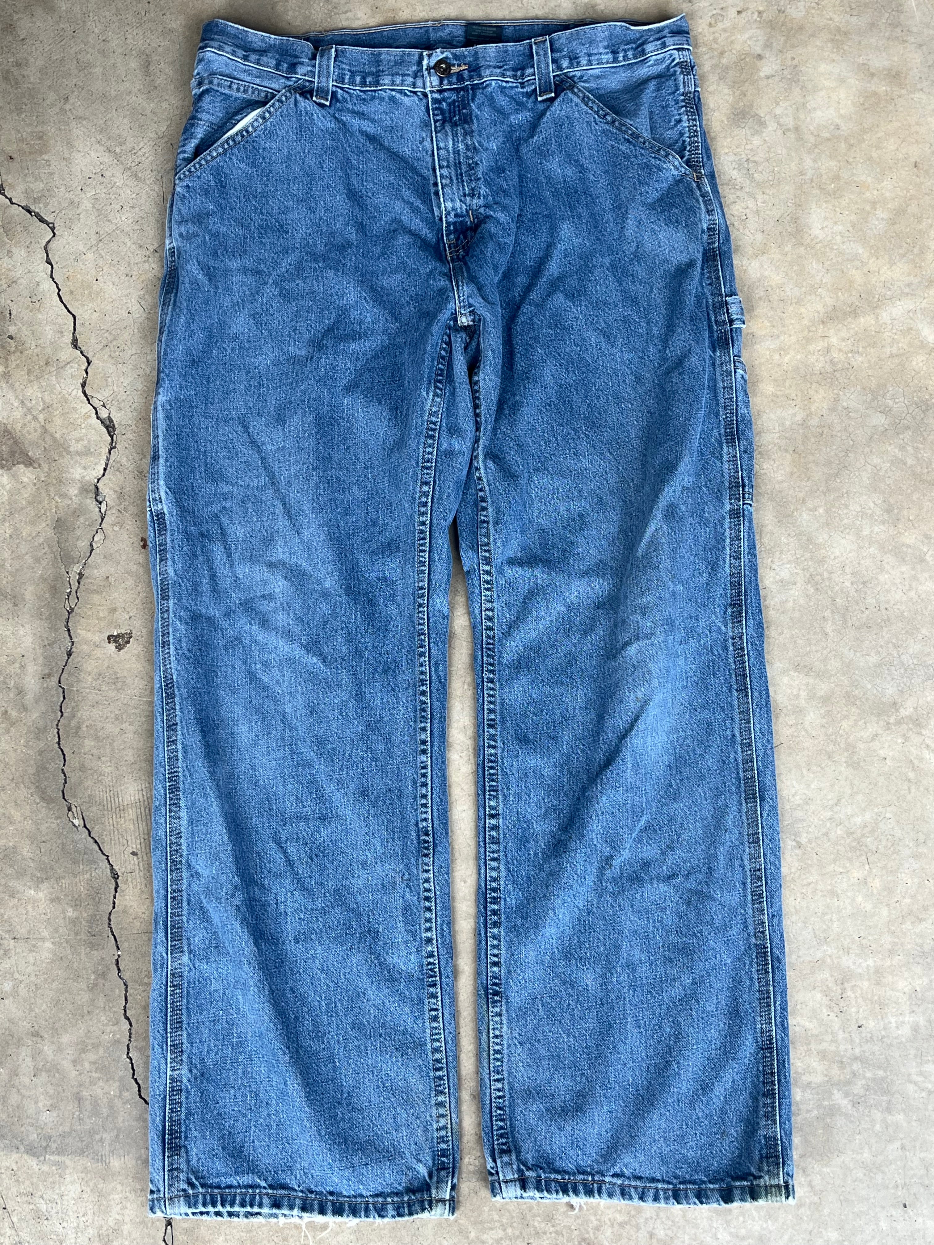 Faded Glory Denim carpenter pants 35x32