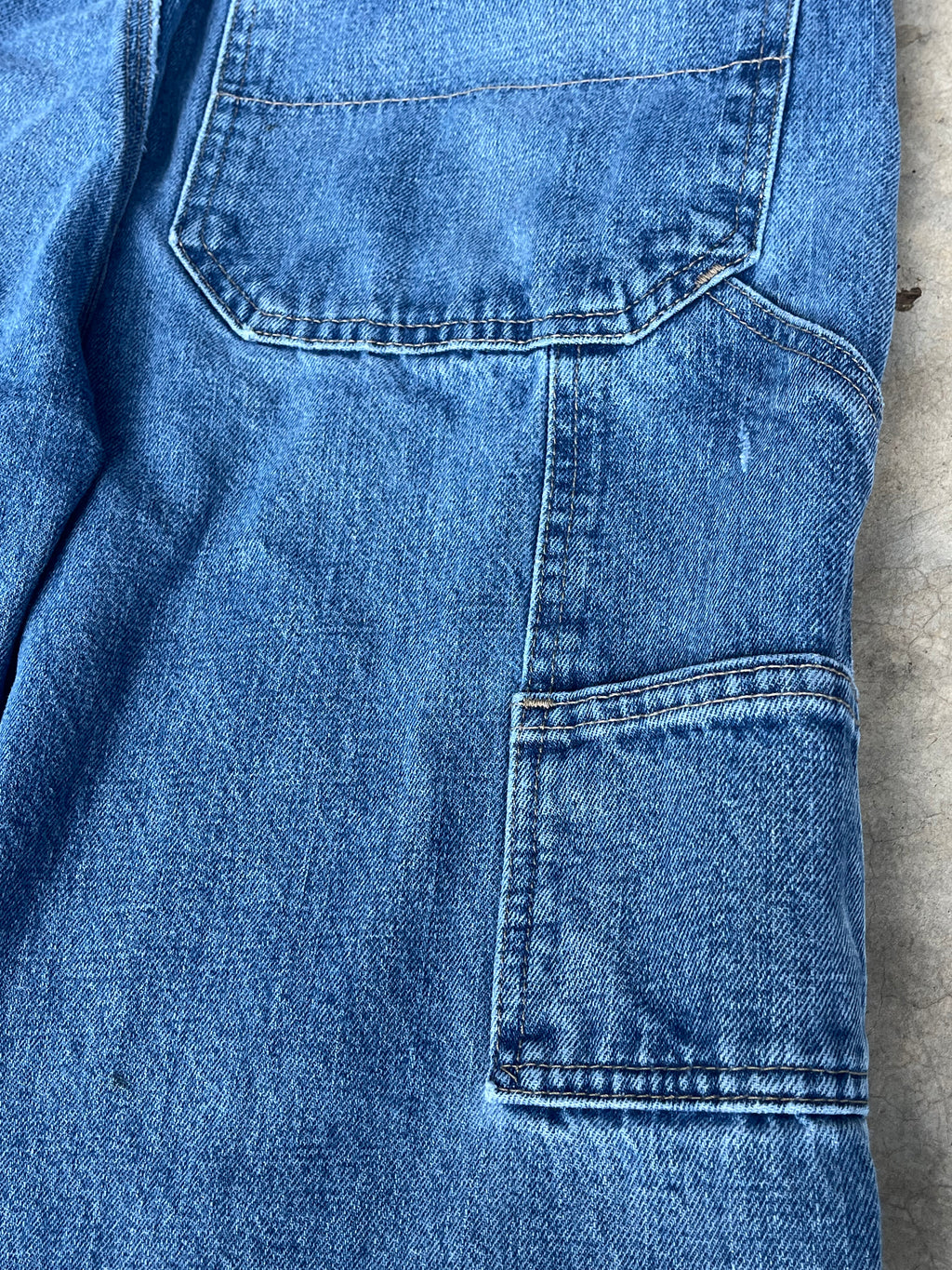 Faded Glory Denim carpenter pants 35x32